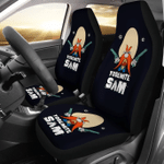 Yosemite Sam Looney Black Theme Car Seat Cover 191207 Covers