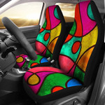 Boho Pattern Color Car Seat Covers 191121