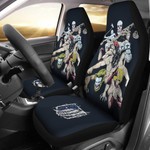 Attack On Titan Anime Car Seat Covers - Titan Transformers Wings Of Freedom Symbol Seat Covers