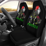 Pokemon Anime Car Seat Covers Zygarde Strength With Watercolor Poke Ball Seat Covers