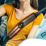 US Independence Day US Army University Always Faithful Seat Belt Covers
