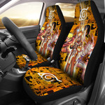 Naruto Anime Naruto Bijuu Mode Manga Background Car Seat Covers
