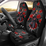 Pain Akatsuki Naruto Car Seat Covers Anime Car Accessories Custom For Fans NA022501