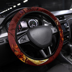Eren Yeager And Mikasa Ackerman Attack On Titan Steering Wheel Cover Anime Car Accessories Custom For Fans NA032304