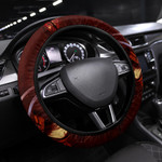 Eren Yeager Attack On Titan Steering Wheel Cover Anime Car Accessories Custom For Fans NA032402
