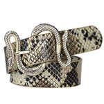 Snake Style Buckle Waist Belts