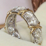 Exceptional Rhinestone Studded Rings