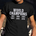 World Champions Shirt Australia Cricket Team T-Shirt Gifts For Male