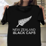 New Zealand Black Caps Shirt Support New Zealand National Cricket Team T-Shirt