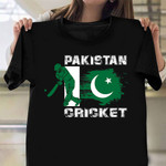Pakistan Cricket Shirt Vintage Pakistan Cricket Fan T-Shirt Merch Gift Ideas