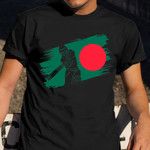 Bangladesh Flag Cricket Player Shirt Patriotic Graphic T-Shirt Gifts For Cricketers