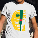 Cricket Bangladesh Shirt Helmet Graphic Fans T-Shirt Gift For Stepson