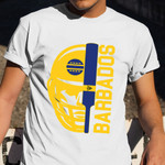 Cricket Barbados Shirt Mens Helmet Design Cricketer T-Shirt For Fans
