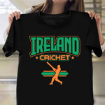 Ireland Cricket T-Shirt Ireland Cricket Team Support Shirt Clothing