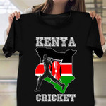 Kenya Cricket Shirt Support Kenya Cricket Team T-Shirt Fan Clothing