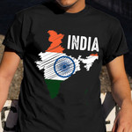 India Cricket Shirt Retro Indian Cricket Team T-Shirt Support Merch For Fan Ideas