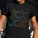 Cricket Player Shirt Retro Style Cricket Lovers T-Shirt Apparel Gift