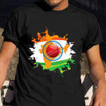 Cricket Indian Shirt India Flag Team Fans T-Shirt Cricket Inspired Gifts