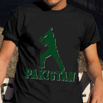 Cricket Pakistan T-Shirt Retro Shirt Design Ideas Best Gift For Cricket Lover Boyfriend