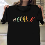 Cricket Evolution Vintage Shirt Mens Apparel Gift Ideas For Cricket Players