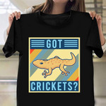 Salamander Got Crickets T-Shirt Funny Animal Shirt For Men Women