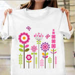 Mod Garden Shirt For Womens Cool Graphic T-Shirt Best Gift For Sister