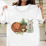 Koala Wombat And Echidna Shirt Native Australian Animal Graphic Tee Cute Gift For Friend