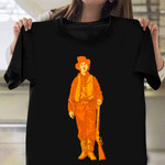 Orange Cowboy Shirt Cowboy Lovers Vintage Western T-Shirts Good Gifts For Teens