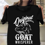Original Goat Whisperer Shirt Vintage Mens Clothing Gifts For Goat Lovers