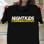 Night Kids Myogi Racing Team Shirt Vintage Tee Birthday Presents For Teens