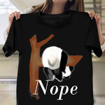 Panda Nope Shirt For Men Women Cute Funny Animal Clothing Panda Lovers Gift