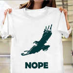 Nope Shirt Eagle Design Funny Graphic T-Shirt Gift For Male Friends