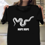 Snake Nope Rope Shirt Funny Animal Vintage Apparel Gift Ideas For Brother
