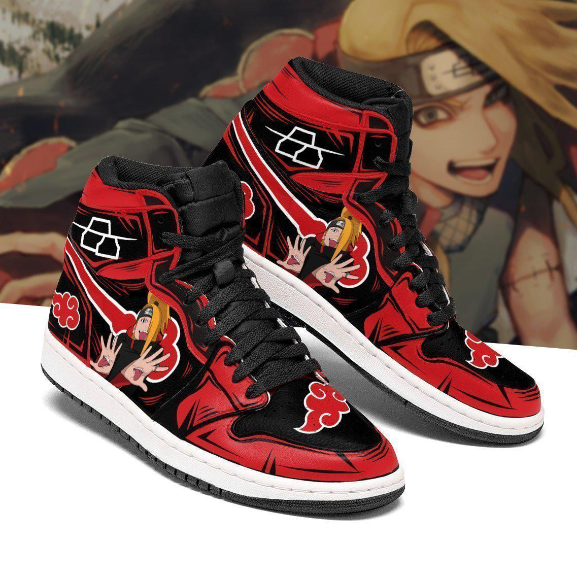 AKT Deidara Anime Air Jordan High top shoes2