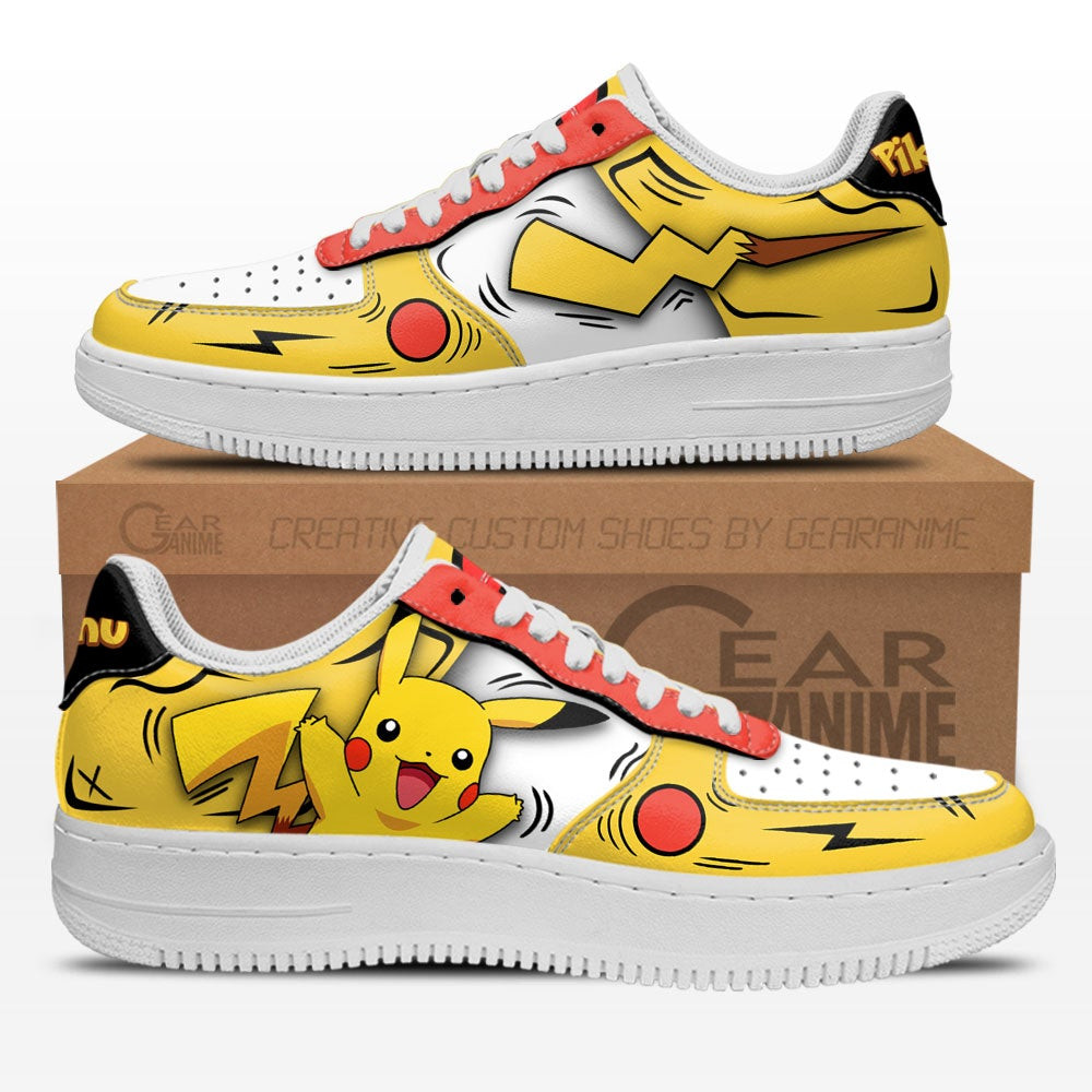 NEW Pokemon Pikachu Anime Nike Air Force Sneaker • Vietnamreflections shop