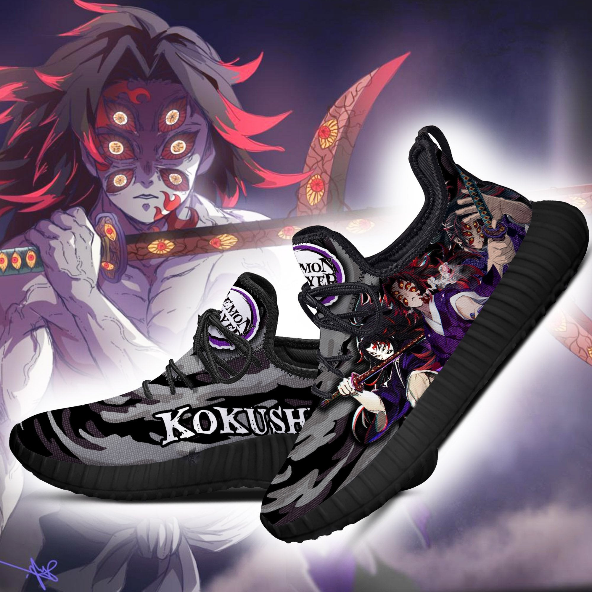 BEST Demon Slayer Kokushibou Reze Shoes Sneaker2