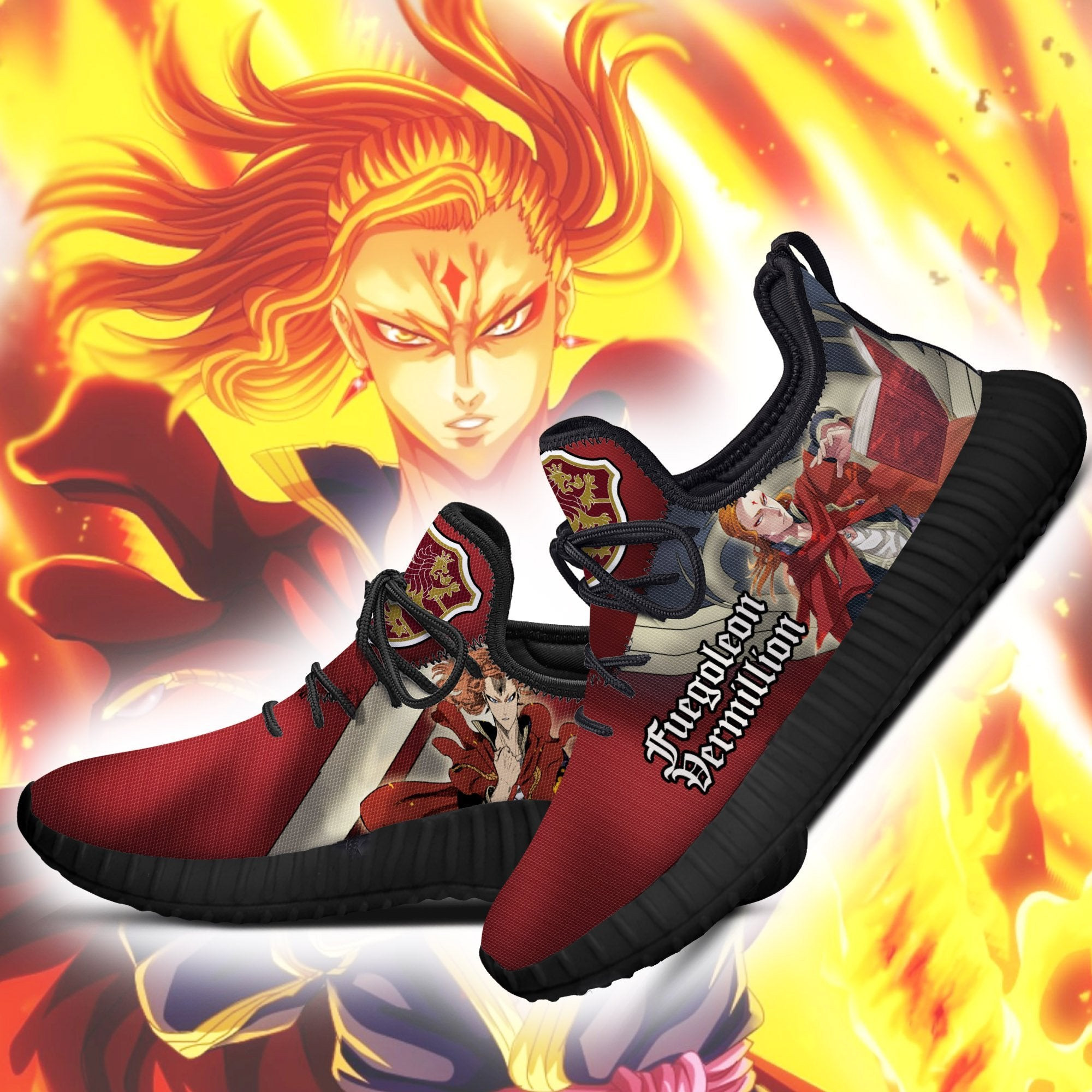 BEST Black Clover Fuegoleon Crimson Lion Knight Reze Shoes Sneaker2