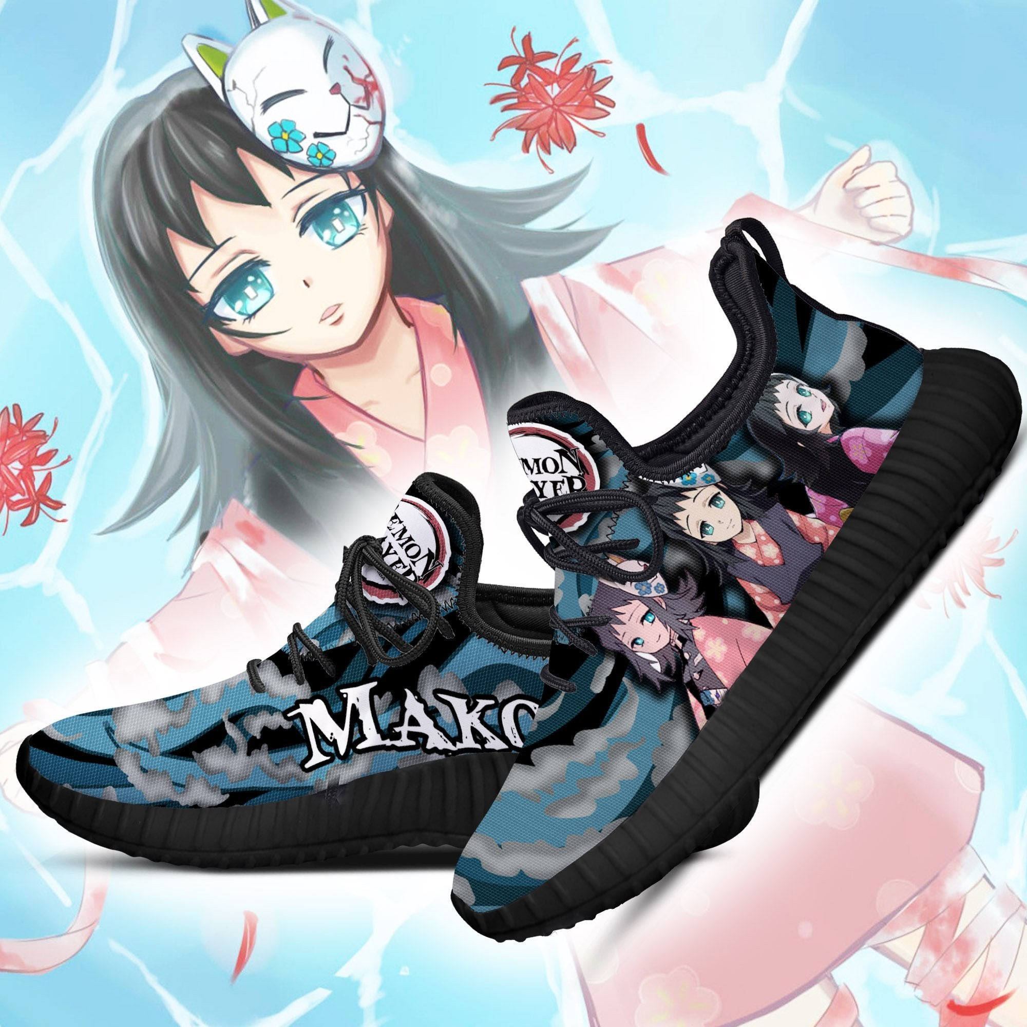 BEST Demon Slayer Makomo Costume Reze Shoes Sneaker2