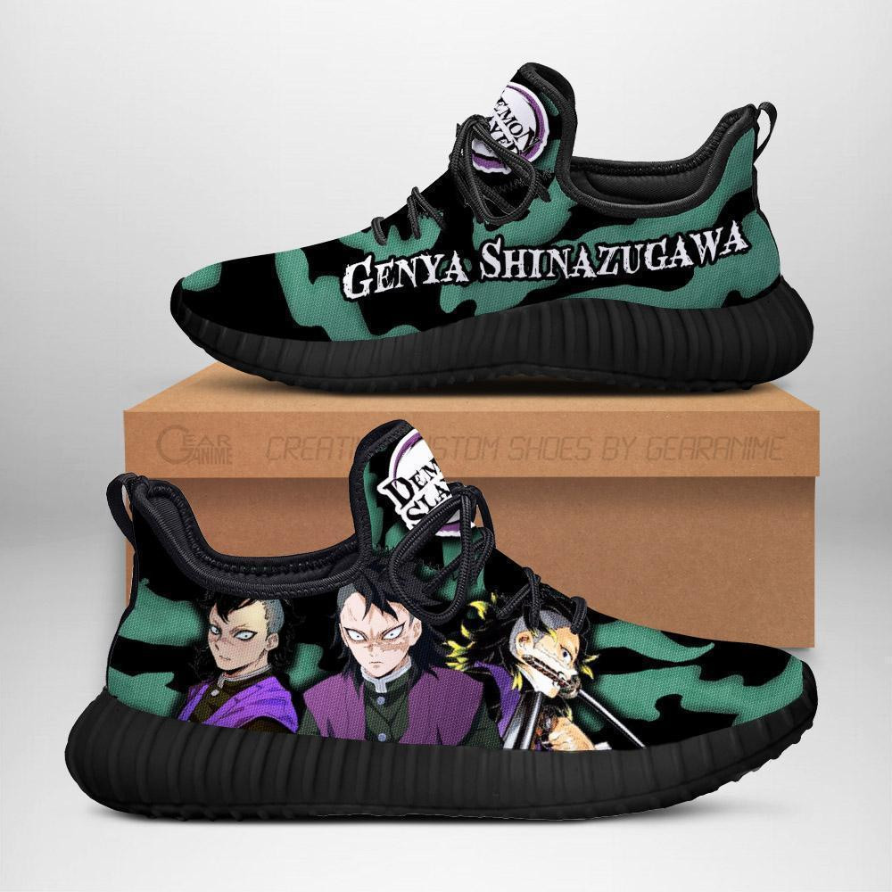 BEST Demon Slayer Genya Shinazugawa Reze Shoes Sneaker1