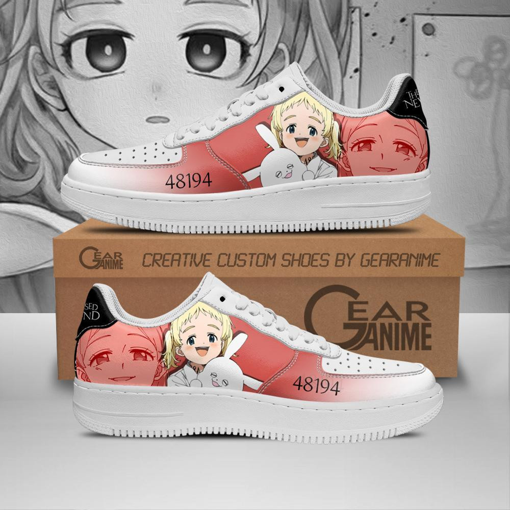Conny The Promised Neverland Anime Nike Air Force Shoes1