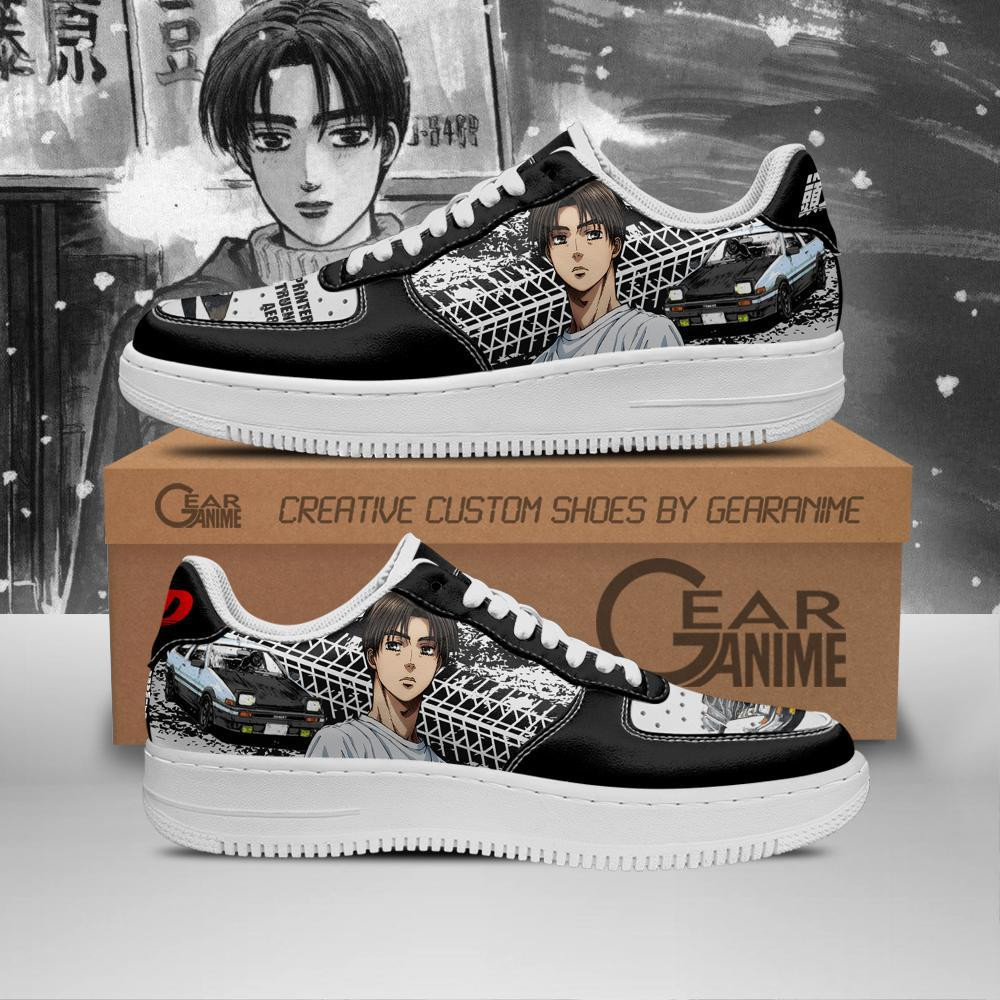 Takumi Fujiwara Initial D Anime Nike Air Force Shoes 1