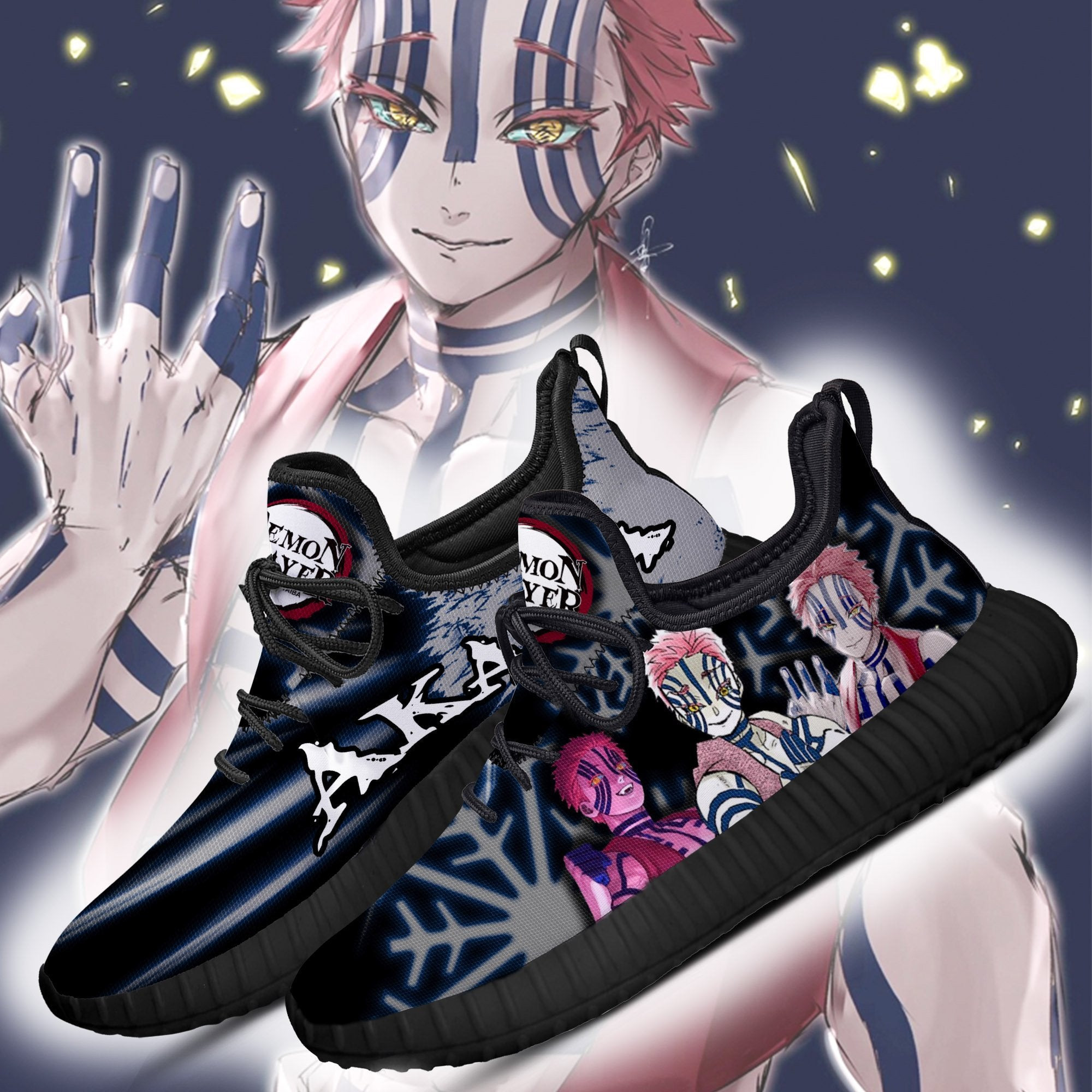 BEST Demon Slayer Akaza Costume Reze Shoes Sneaker2