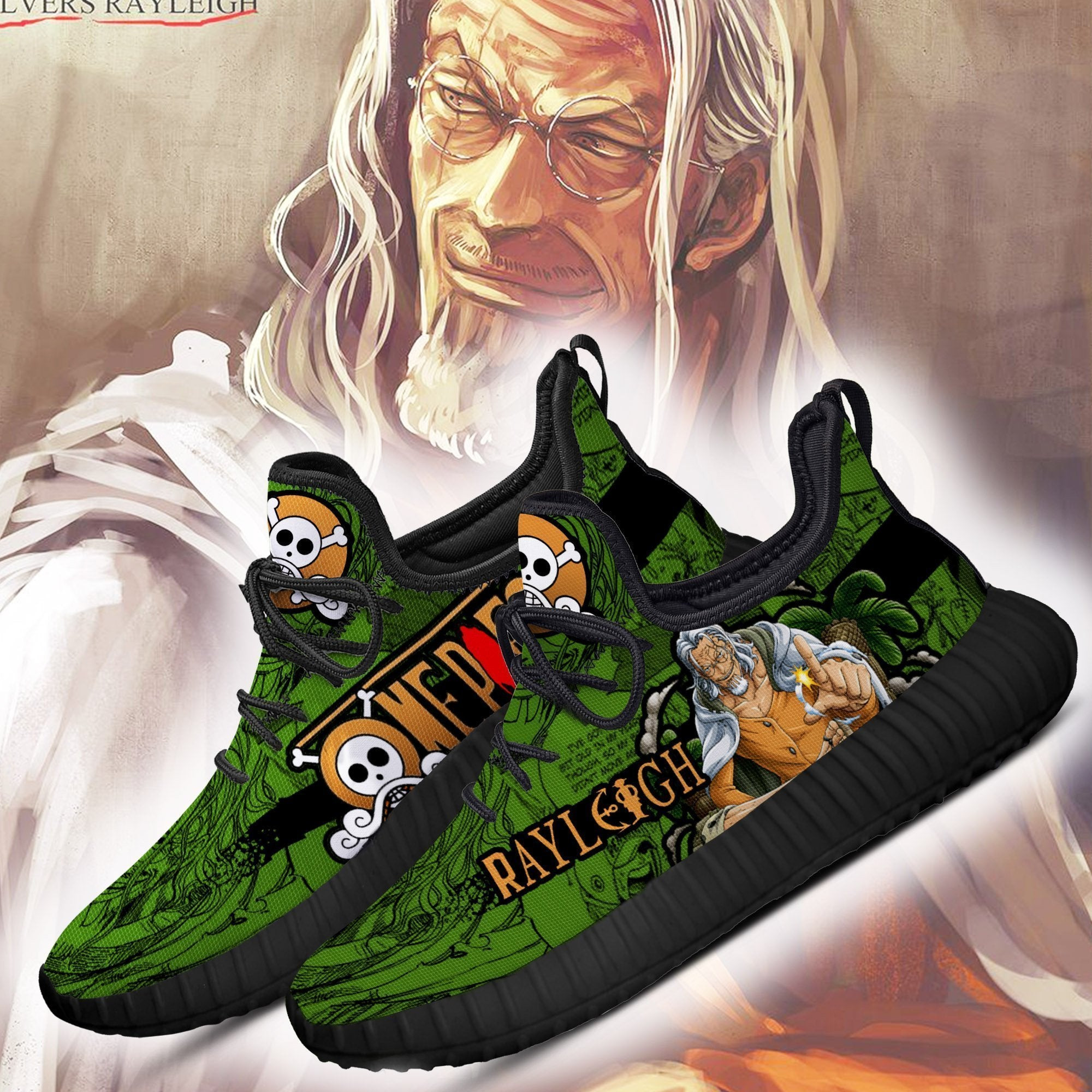 BEST One Piece Rayleigh One Piece Reze Shoes Sneaker2