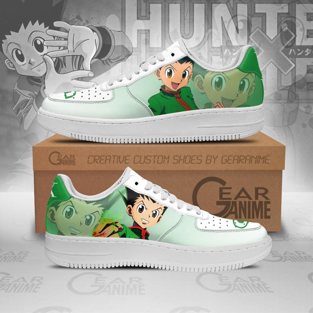 Hunter x Hunter Gon Freecs Anime Nike Air Force shoes1