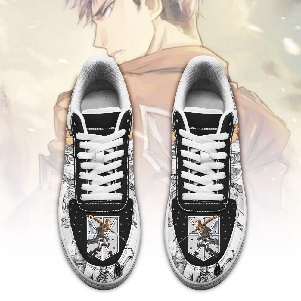 AOT Jean Attack On Titan Anime Nike Air Force shoes2