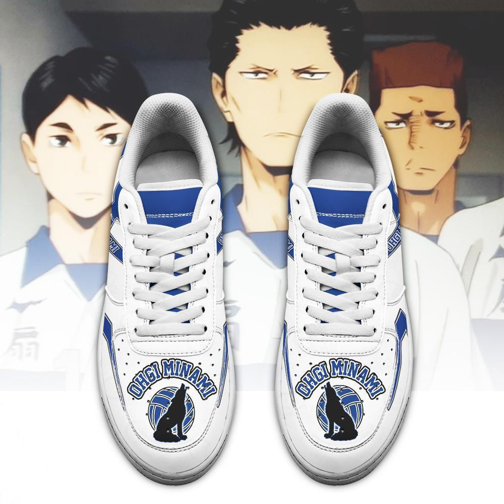 Haikyuu Ohgiminami High Uniform Haikyuu Anime Nike Air Force shoes2