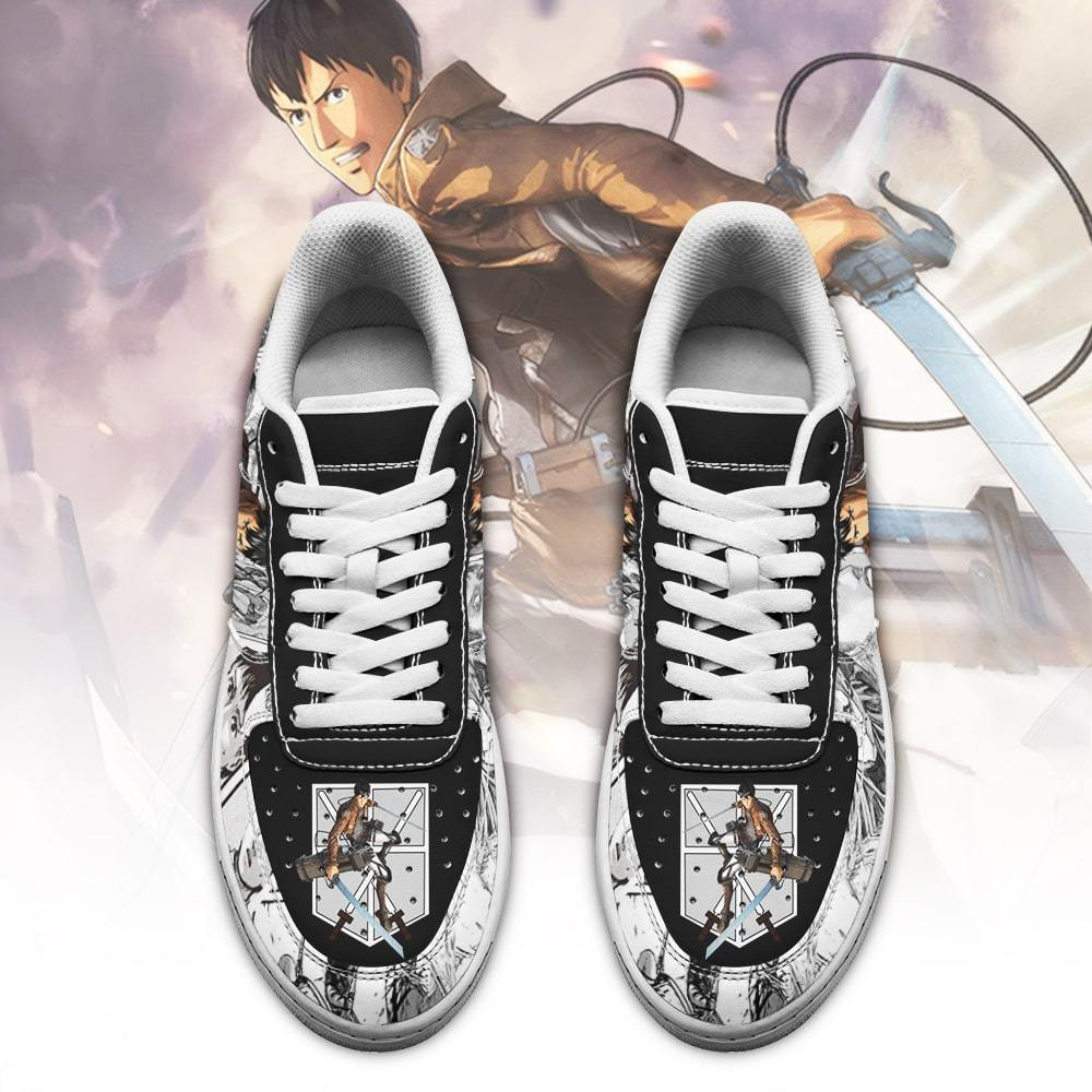 AOT Bertholdt Attack On Titan Anime Nike Air Force shoes2