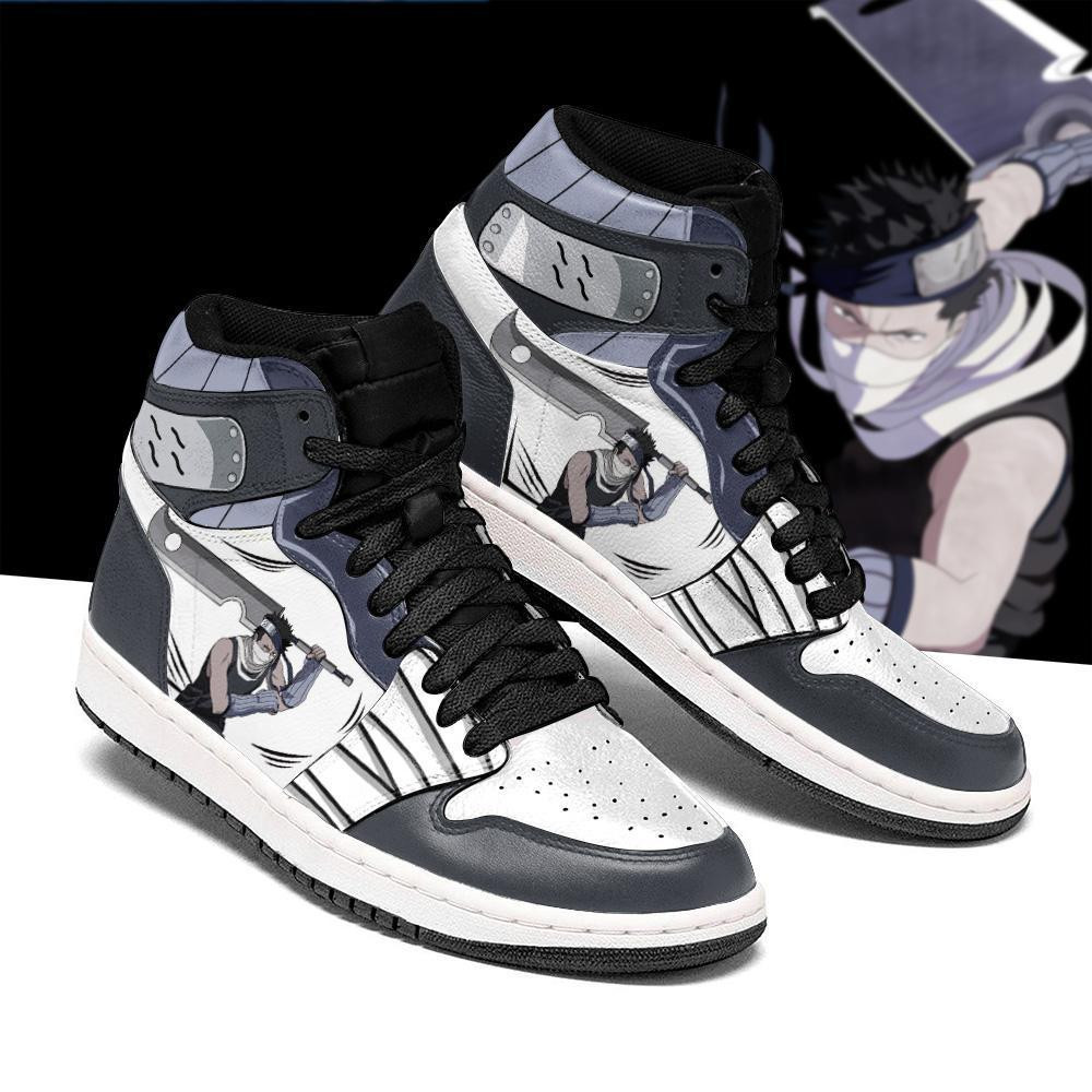 Zabuza High Top Anime Air Jordan High Top Shoes2