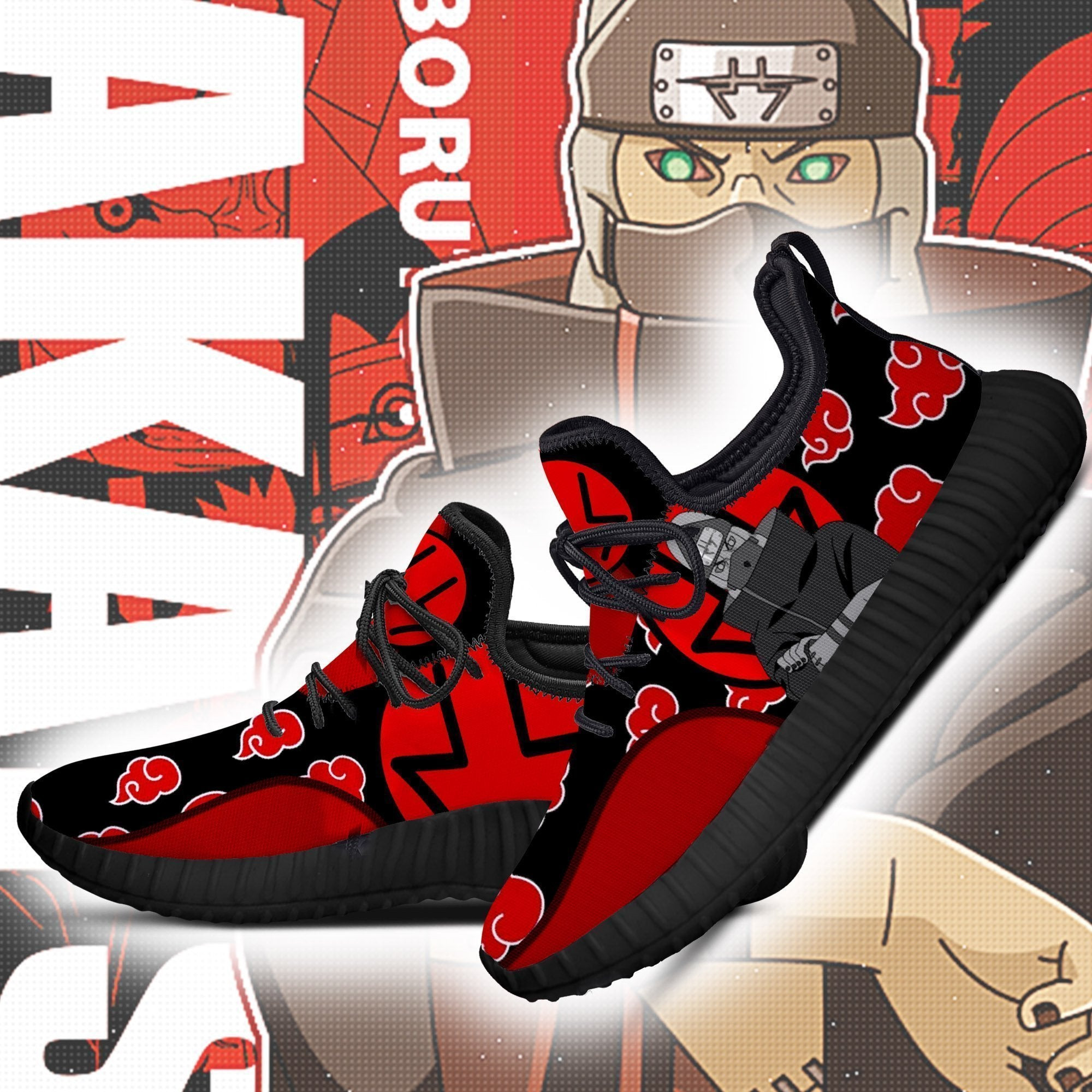 BEST Akatsuki Kakuzu Naruto Reze Shoes Sneaker2