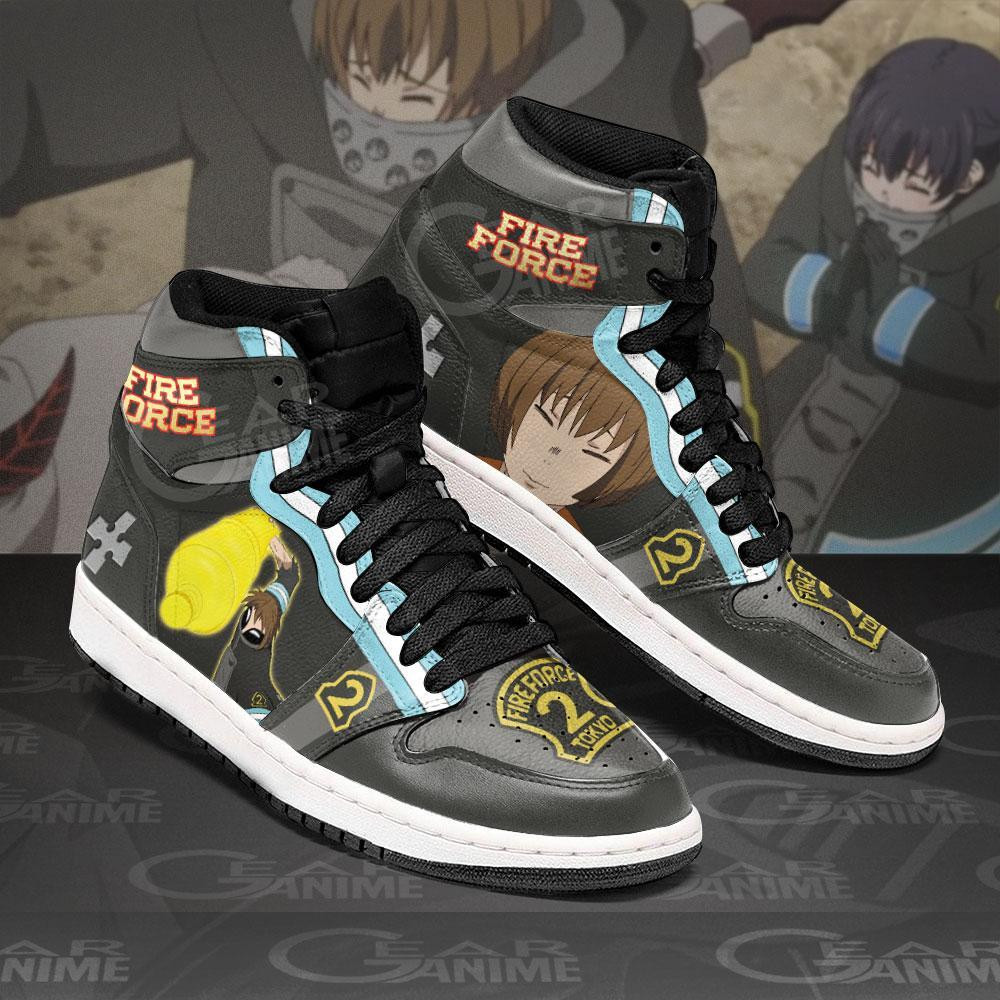 Fire Force Juggernaut Anime Air Jordan High top shoes2